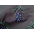 thumbnail image 4 of oneOone Cotton Poplin Fabric Leaves|Bird & Floral Block Printed Fabric 1 Yard 42 Inch Wide, 4 of 4