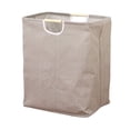 thumbnail image 4 of Laundry Basket Handbag Foldable Fabric Waterproof Storage Basket Bathroom Washing Basket, 4 of 9