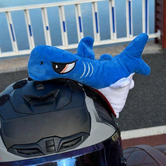 Motorcycle Shark Helmet Decoration
