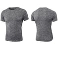 thumbnail image 1 of Gspmoly Mens Sweatshirt, Men'S Solid Color Drying Sport Train Short Sleeved Round Neck Shirts Summer Tops Holiday Deals, 1 of 3