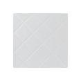 thumbnail image 1 of Fasade Quilted Gloss White Wall Panel Sample 12" x 12", 1 of 1