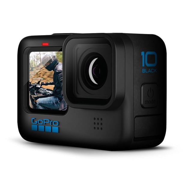 GoPro HERO10 (HERO 10) Black- Waterproof Action Camera with Front