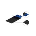 thumbnail image 2 of INSPIRE CHIC Men's Pocket Squares Pre Folded Triangles On Card Suit Handkerchief Royal Blue One Size, 2 of 4