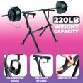 thumbnail image 3 of Supports Liquides Support de Clavier de Piano Pliable - Support de Piano Numérique Réglable Style Z 54-88 Touches Support de Piano Électrique - Support de Musique Portable Robuste pour Enfants Adultes - Support de Clavier Musical Robuste (, 3 of 5