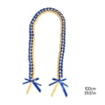 thumbnail image 3 of Vaidha Graduation Ribbon Leis Braid Color Congrats Graduates Leis Necklace For Graduation Party, 3 of 7