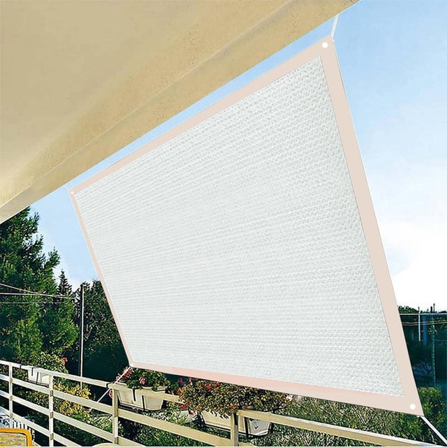Outdoor Sun Shade Sail, Rectangle 200x300cm HDPE, 95% UV Protection, Breathable Design, Stainless Steel Corners, Rope Included, Patio Garden Pool Barbecue Area Use