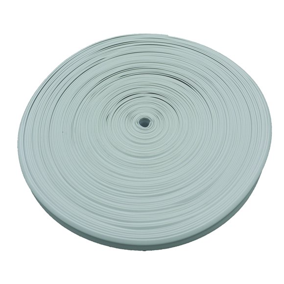 AP Trim Molding Insert 011-306 Used For Trim Molding; 1 Inch Width x 100 Foot Length; Vinyl; White