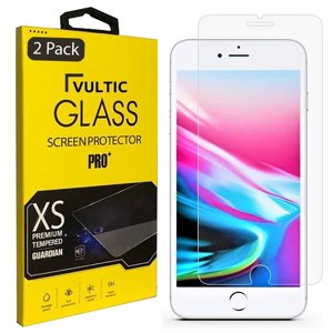 Vultic [2 Pack] Protection écran pour iPhone 8 / 7 / 6S / 6 / SE 2020 / SE 2022 (4.7 inch) [Cas Friendly], Couverture de film en verre trempé