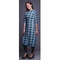 thumbnail image 2 of Bimba Printed Button Down Straight Tunic Dresses For Women Kurti XX-Large, 2 of 6