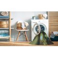 thumbnail image 2 of Ahgly Company Machine Washable Indoor Rectangle Transitional Green Area Rugs, 5' x 8', 2 of 7