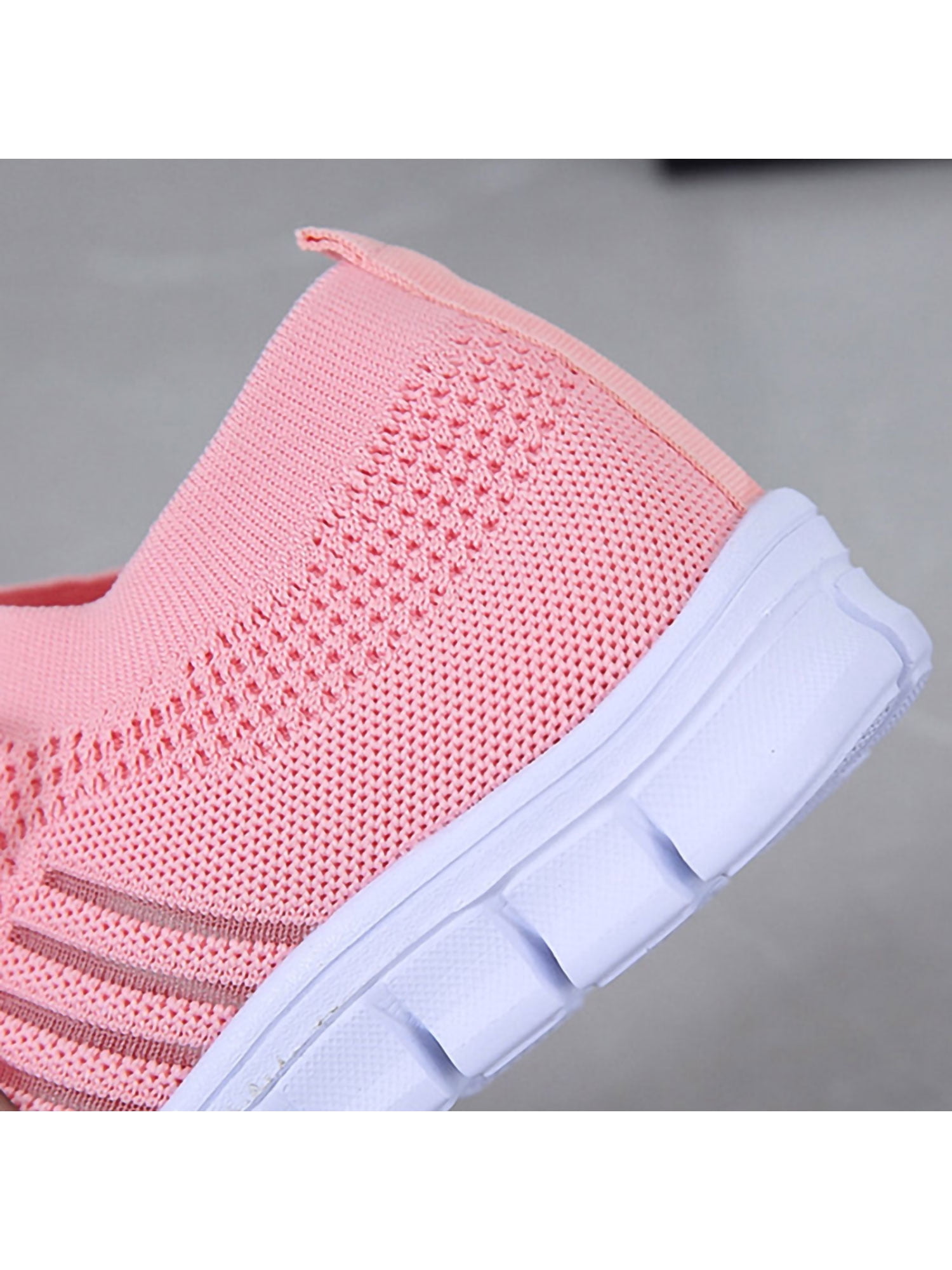 UKAP Ladies Trainers Round Toe Sneakers Solid Color Flats Women's Comfortable Decoupling color 10