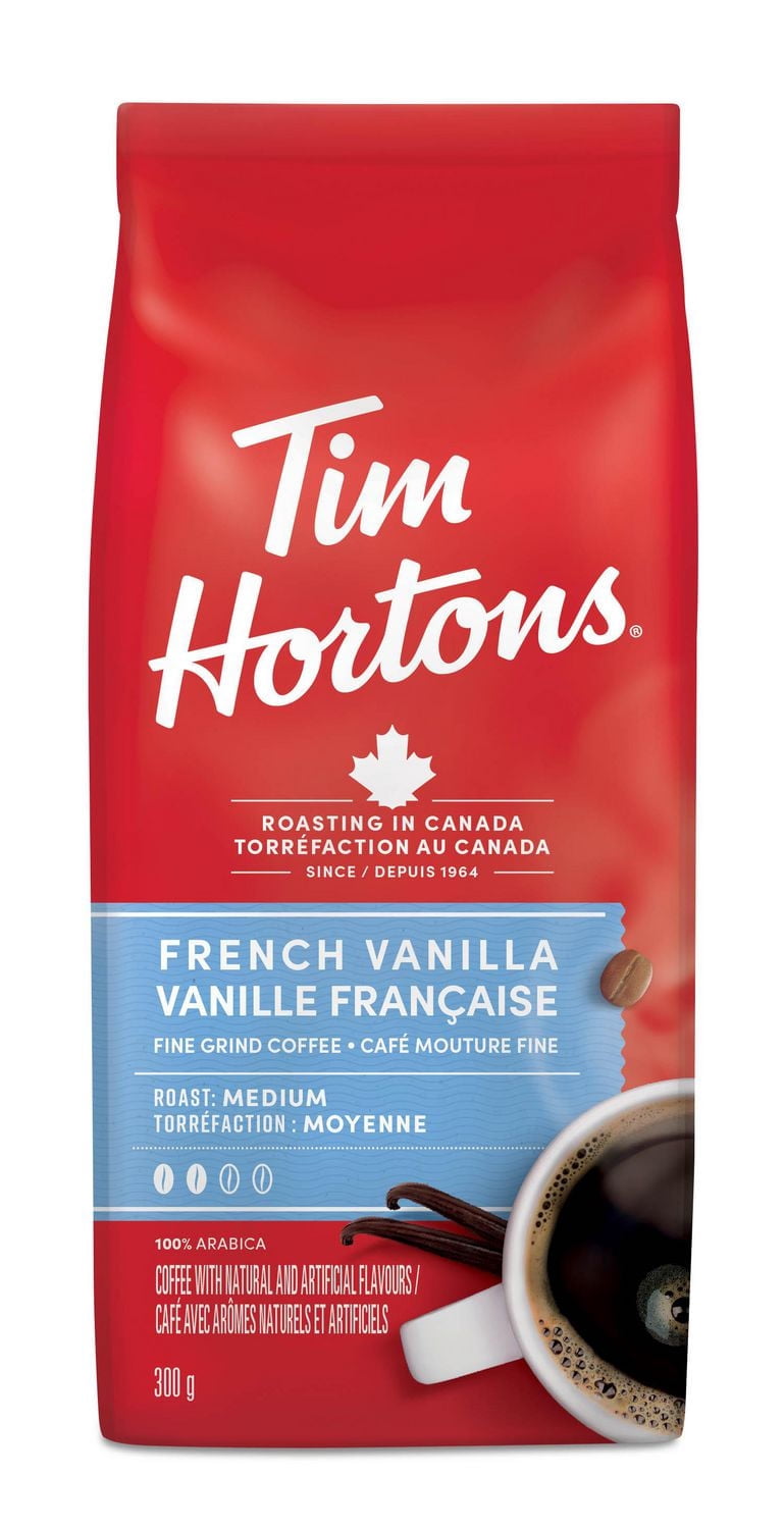 Tim Hortons French Vanilla Light Medium Roast Coffee