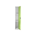 thumbnail image 2 of AdirOffice - Locker - 4 doors - 4 hooks - solid steel - green (pack of 4), 2 of 5