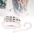 thumbnail image 4 of Téléphone Fixe Senior, Gros Boutons Plug And Play Grand Volume Réglable pour Personnes Âgées, 4 of 8