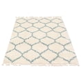 thumbnail image 4 of Tapis ECARPET Super Doux pour le Salon et la Chambre Grammercy Trellis Ivoire, 4 of 9