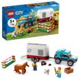 thumbnail image 1 of LEGO City Horse Transporter 60327 Toy Building Kit (196 Pieces), 1 of 6