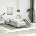 thumbnail image 3 of vidaXL Bed Frame Light Grey 100x203 cm Twin XL Velvet, 3 of 7