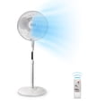thumbnail image 1 of Black & Decker 16 inch Stand Fan with Remote, Whit, 1 of 7