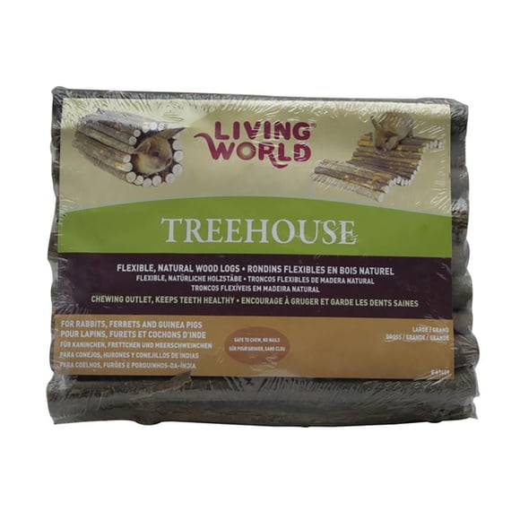 TreeHouse LW, rondins de vrai bois, Grand