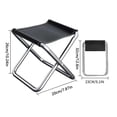 thumbnail image 3 of ddioayh Liquidation Chaise Pliante Portable d'Extérieur, Préparation, Tabouret de Pêche, Cheval de Camping de Voyage, Solide et Léger en Ligne, 3 of 5