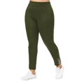 thumbnail image 1 of Womens Fashionable Solid Color Waist Tightening And Buttocks Lifting Pants, 1 of 5
