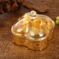 thumbnail image 1 of Iodue Food Storage Cookie Jar Decorative Jar With Lid Metal And Acrylic Snack Craft, 1 of 4