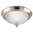 thumbnail image 1 of Westinghouse Lighting 6430400 1 Light Brushed Nickel Flush Mount Ceiling Fixture, 1 of 1