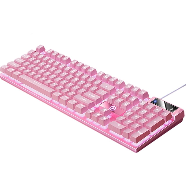 TISHITA keyboard usb passthrough anti ghosting windows Pink