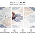 thumbnail image 2 of Oval Tablecloth 52 x 70 Inch, Vintage Abstract Leaf Tablecloth for Oval Table, Fabric Wrinkle Free Washable Waterproof Modern Tablecloth Oval Table Cloth for Dining Room Table, 2 of 5