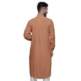 thumbnail image 4 of Atasi Kurta Décontractée Imprimée à Col Mandarin Chemise Ethnique Longue Kurta Asymétrique, 4 of 6