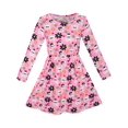 thumbnail image 1 of Robe Fille Halloween Robe de Costume à Imprimé Skull 4 Ans, 1 of 7
