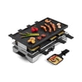 thumbnail image 2 of Raclette Grill, Reversible Cast Iron Top, Indoor / Outdoor, Electric Gril, Verso, Swissmar, 2 of 53