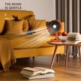 thumbnail image 4 of Portable Desktop Fan Infinitely Adjustable Gears Strong Quiet Wind, Heavy Duty Personal Cooling Fan with Foldable Design, USB Rechargeable Mini Fan for Home Office Bedroom Travel Desk, Orange, 4 of 6