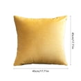 thumbnail image 3 of QIPOPIQ Velvet Pillow, Sofa Bed Bedroom Decorative Throw Pillow, 3 of 6