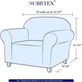 thumbnail image 3 of Subrtex Housse de Canapé Extensible 1 Pce Antidérapante, Motif à Grille Texturée, 3 of 6