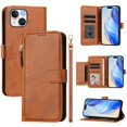 thumbnail image 2 of iPhone 15 Plus Case ,Zipper Handbag Wallet Leather Cover with Crossbody Detachable Lanyard Strap, 2 of 5