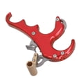 thumbnail image 4 of Gâchette de Libération de Nœud, Résistance à l'Usure Aides à la Libération de Nœud Alliage d'Aluminium Longue Durée Poignée Antidérapante pour Entraînement Extérieur Rouge, 4 of 7