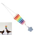 thumbnail image 4 of Chicken Wooden Xylophone, Colorful Hens Pecking Xylophone Musical Instruments  for Attracting Chicken, 4 of 8