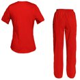 thumbnail image 2 of Women's Scrubs Set Scrub Top and Pants Scrubs Set, 2 of 3