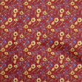 thumbnail image 1 of oneOone Polyester Spandex Yellow Fabric Floral Sewing Craft Projects Fabric Prints By Yard 56 Inch Wide, 1 of 5