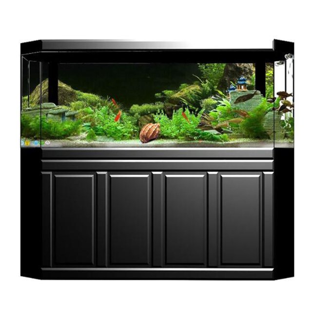 No Fading Water Grass Aquarium Sticker, Aquarium Background Sticker Non-reflective Aquarium Sticker, For Fish Tank Aquaridum 76 X 46cm