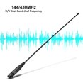 thumbnail image 1 of Dual Band Antenna, BNC Antenna Convenient Use Soft Professional 38cm  For  Talkie, 1 of 8