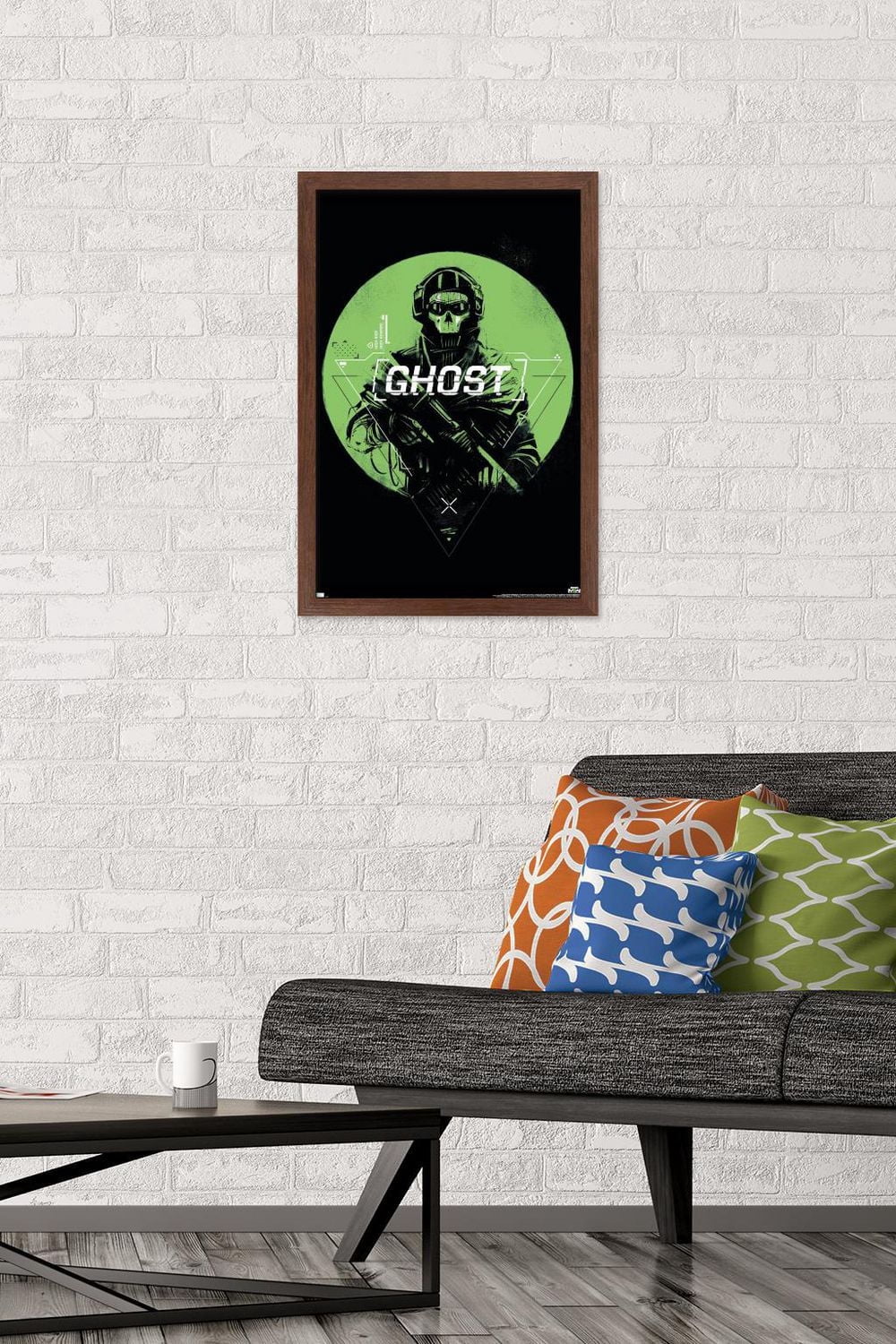 Call of Duty: Modern Warfare 2 - Ghost Emblem Wall Poster