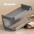 thumbnail image 4 of XZNGL Bathroom Paper Towels Bath Towels for Bathroom Bathroom Mobile Phone Rack No Punching Paper Towel Storage and Storage Rack Household Roll Up Paper Box Suction Paper Box Wall Mounted, 4 of 9