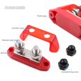 thumbnail image 4 of Bus Bars Power Distribution Block 12V 250A,Dual M8/10 Studs Terminals Block,2pcs, 4 of 9