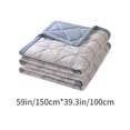 thumbnail image 3 of Cotton Multicolor Summer Quilt Lightweight Embossed Design Home Bedding 39x59 Inch Decorative Cover Living Room Sofa Throw Cooling Blanket Washable, 3 of 6