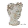 thumbnail image 1 of Woman Head Wall Planter, 1 of 4