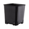 thumbnail image 1 of MesaSe Flowerpot Nursery Pot Plant Pots Planter Plastic Space Saving Square Shatterproof Stackable Garden Office Window Accessory Transparent, 1 of 10