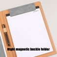 thumbnail image 4 of Yhmxh Office Supplies Office Desk Accessories Office Organizer Desk Organizers Multi-function Business Folder Leather Manager Splint Magnet Contract Folder Business Contract Book, 4 of 6