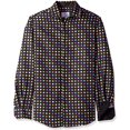 thumbnail image 2 of Azaro Uomo Chemise Habillée à Manches Longues pour Homme, Décontractée, Boutonnée, Coupe Ajustée, Carrés Légers, TG, 2 of 5